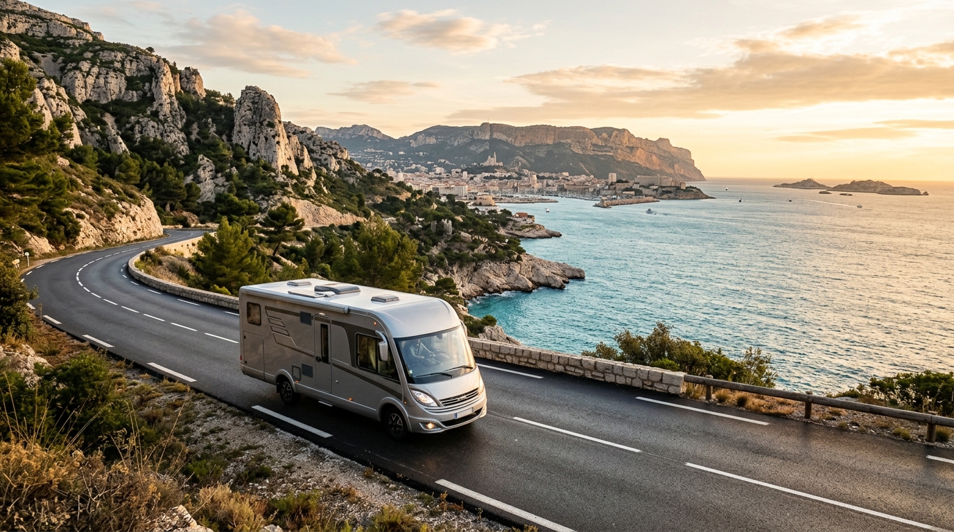 Pronájem obytných vozů Marseille – letiště – kompletní průvodce 2026